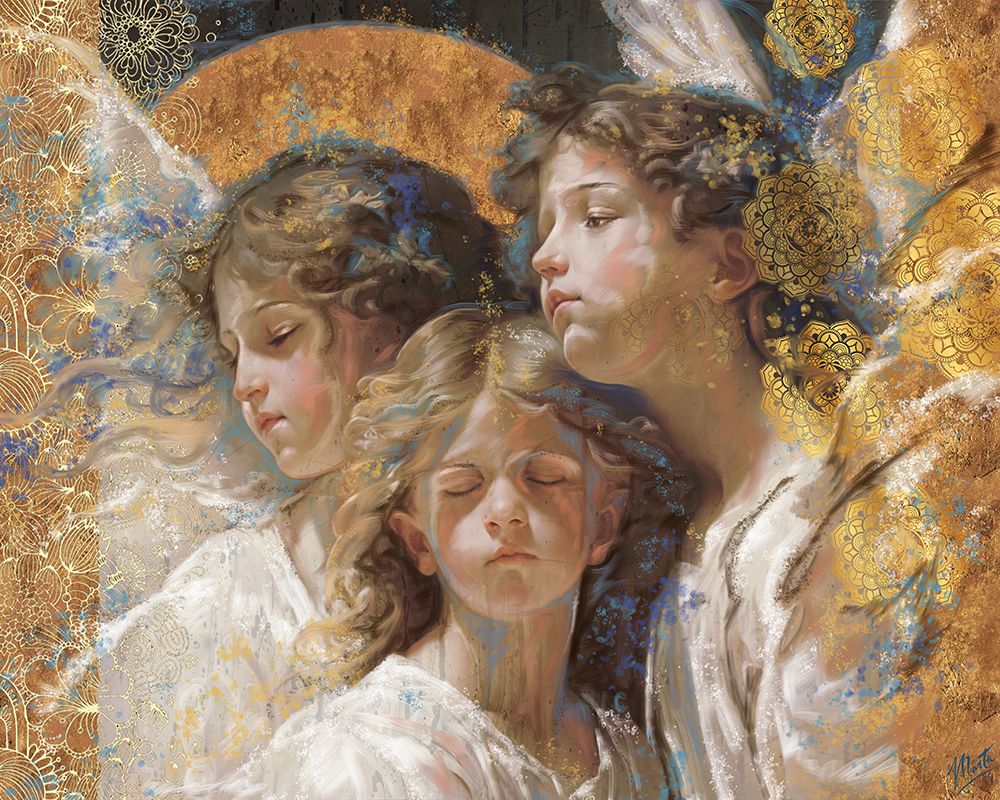 Little Angels III art print by Marta Wiley for $57.95 CAD