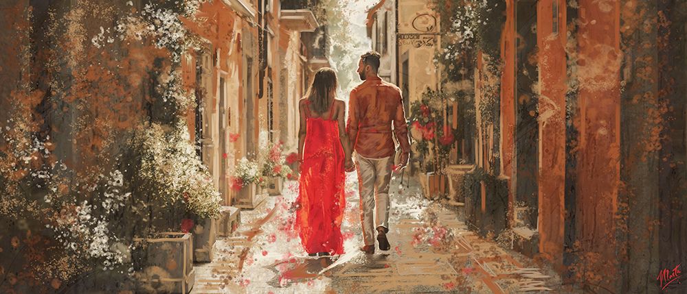 Romance I art print by Marta Wiley for $57.95 CAD