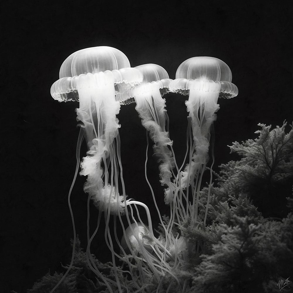 Jellyfish Photo II art print by Marta Wiley for $57.95 CAD