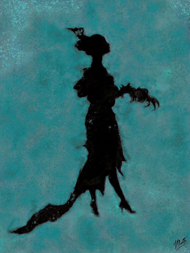 Blue Silhouette art print by Marta Wiley for $57.95 CAD