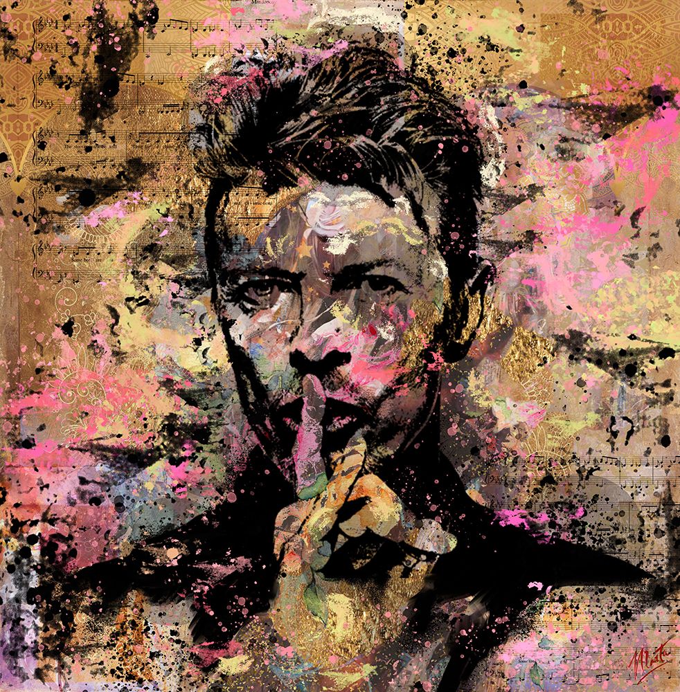 David Bowie I art print by Marta Wiley for $57.95 CAD