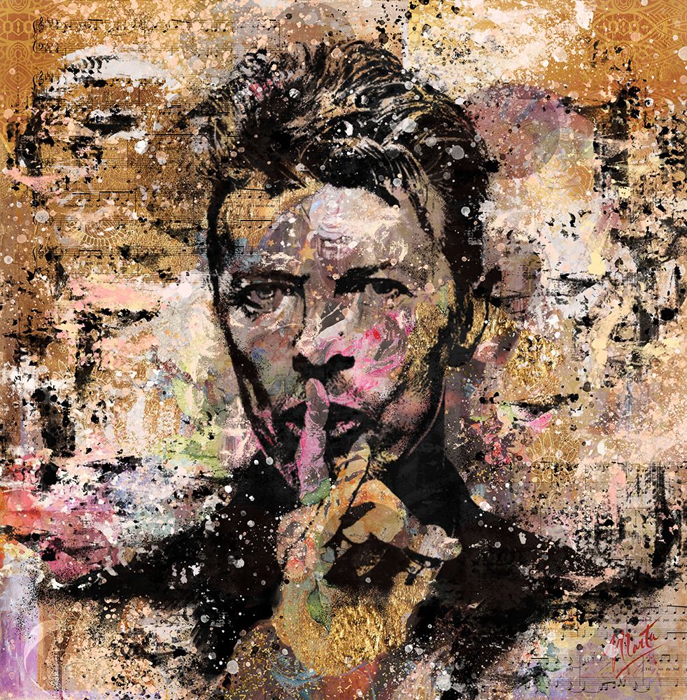 David Bowie II art print by Marta Wiley for $57.95 CAD