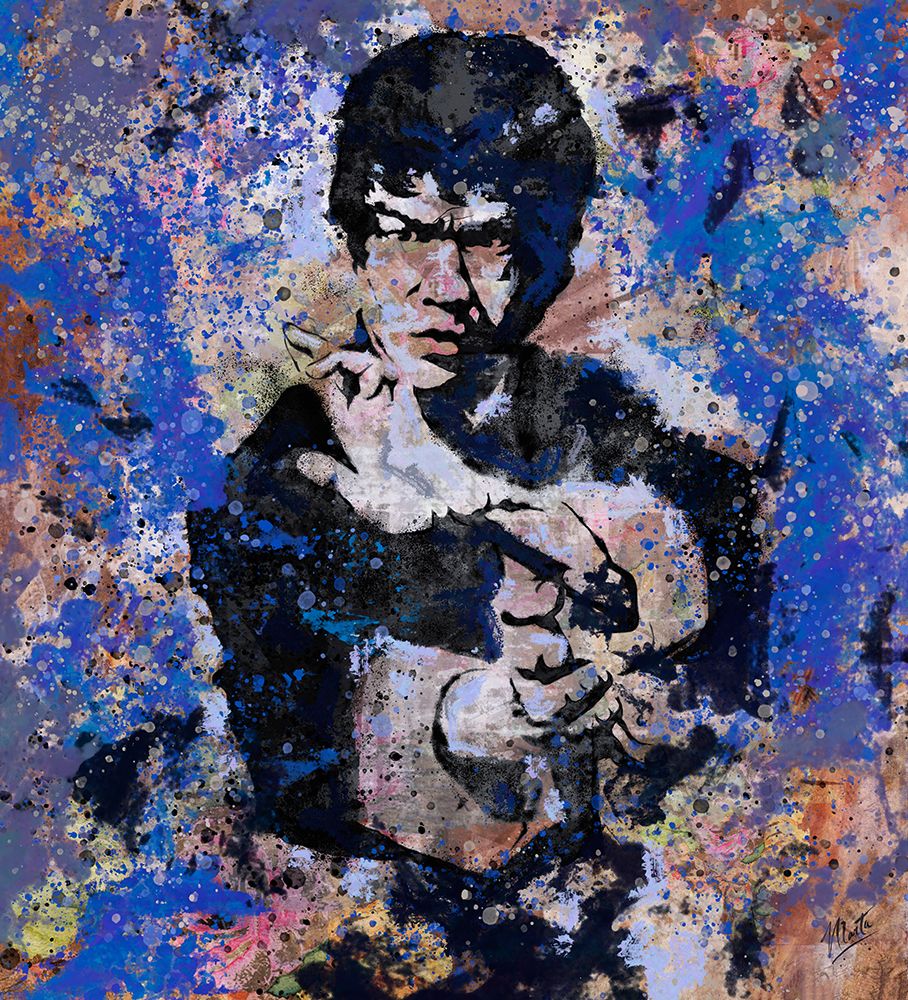 Bruce Lee II art print by Marta Wiley for $57.95 CAD
