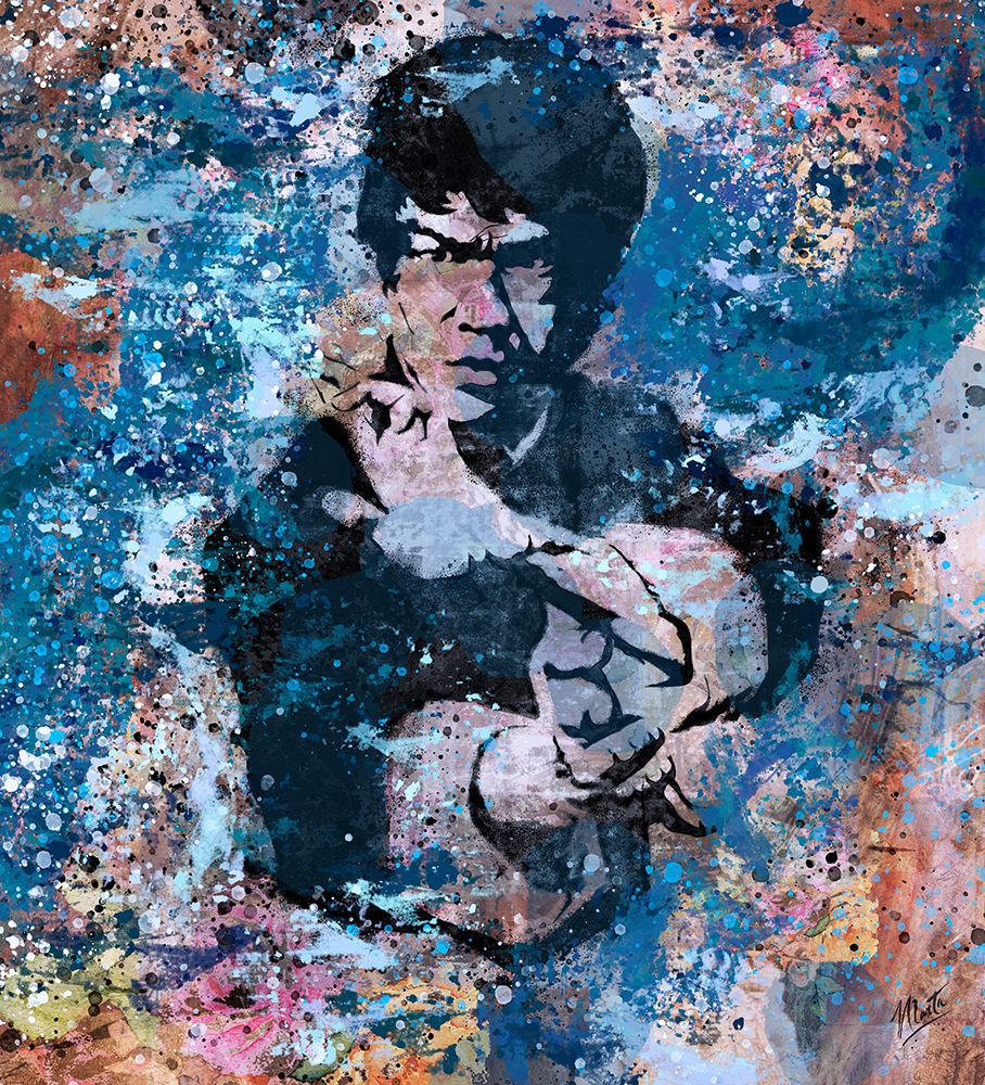 Bruce Lee VIII art print by Marta Wiley for $57.95 CAD