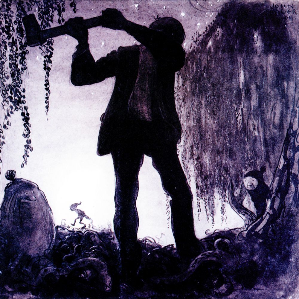 Andrew Felled the Tree ca 1907 art print by John Bauer for $57.95 CAD