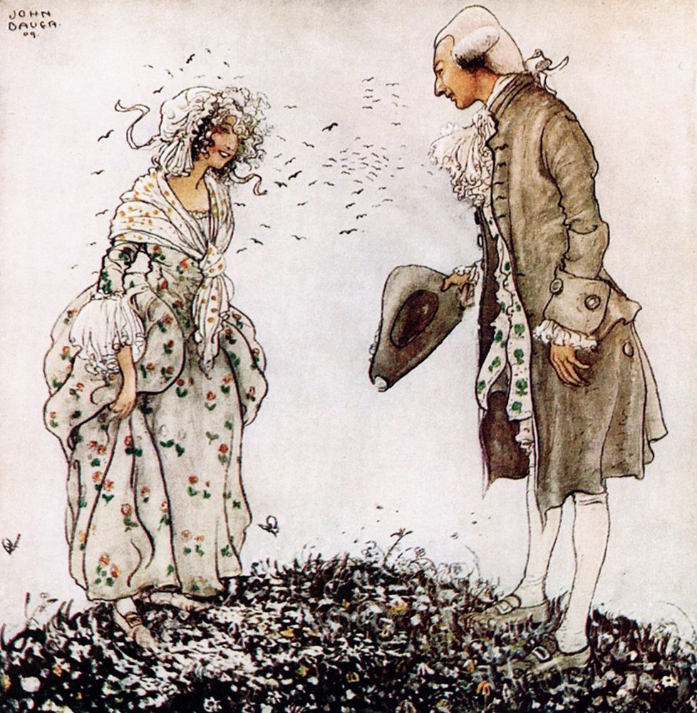 Cinderella 1909 art print by John Bauer for $57.95 CAD