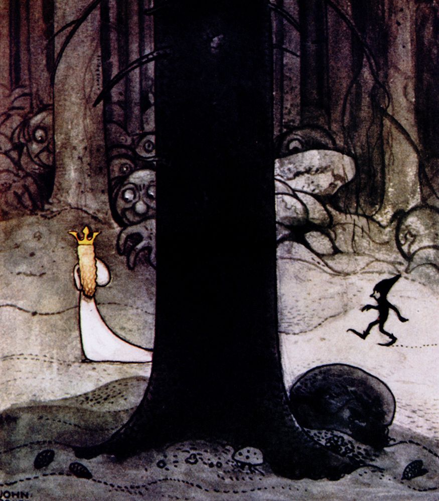 Daga Spoke of her Lost Brother 1907 art print by John Bauer for $57.95 CAD