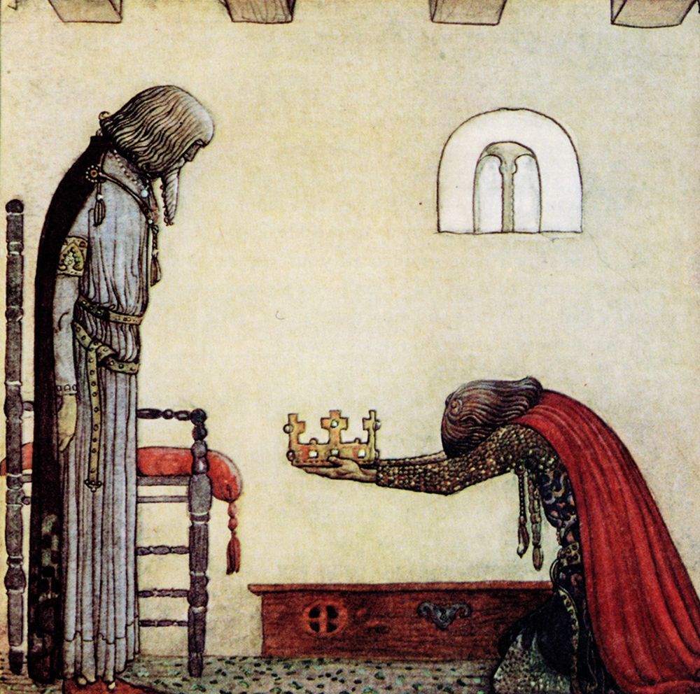 From Vingas Wreath ca 1907 art print by John Bauer for $57.95 CAD