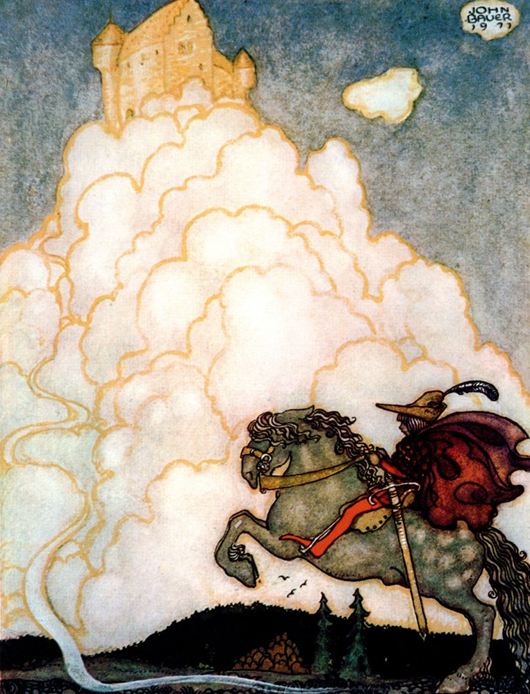 Riding Jubilantly ca 1910 art print by John Bauer for $57.95 CAD