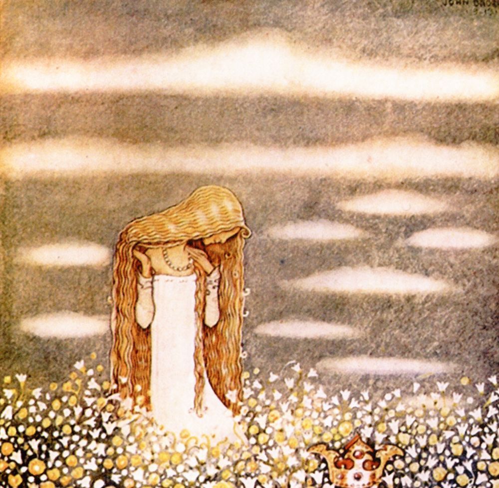 The Queen ca 1910 art print by John Bauer for $57.95 CAD