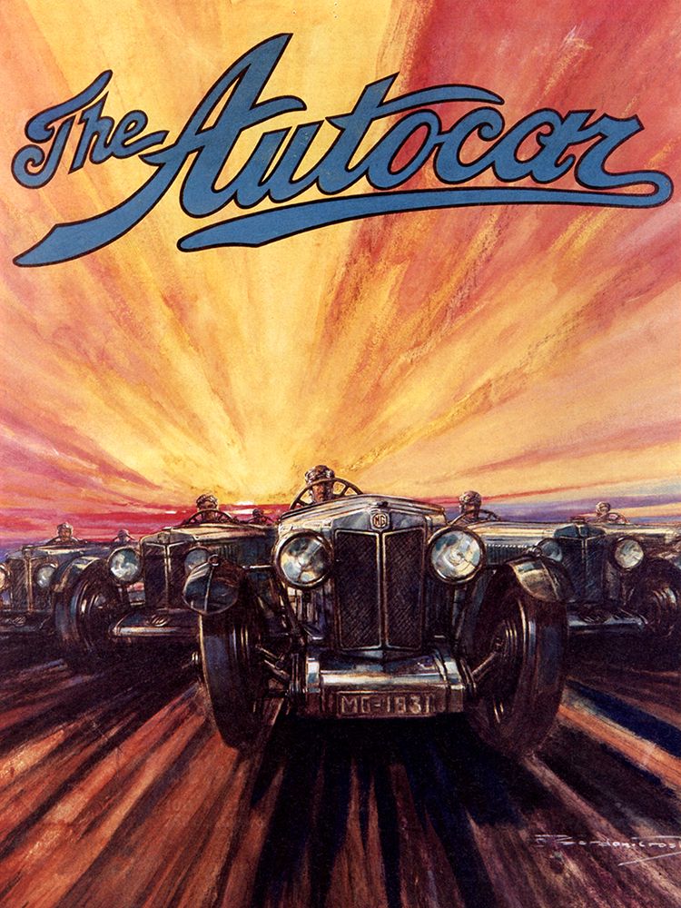 Autocar Cover art print by Frederick Gordon Crosby for $57.95 CAD