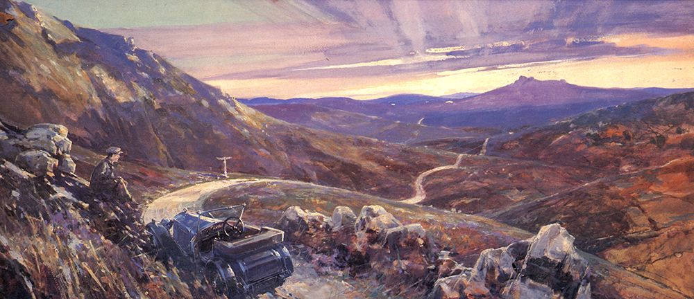 Touring by Car art print by Frederick Gordon Crosby for $57.95 CAD