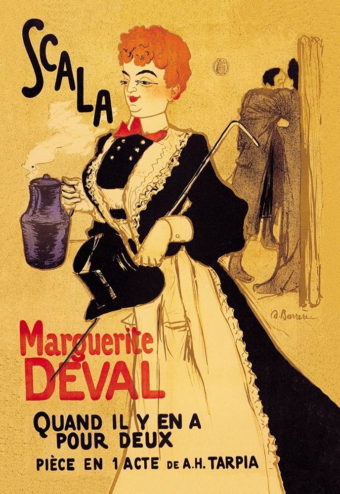 Scala Marguerite Deval art print by Adrien Barrere for $57.95 CAD