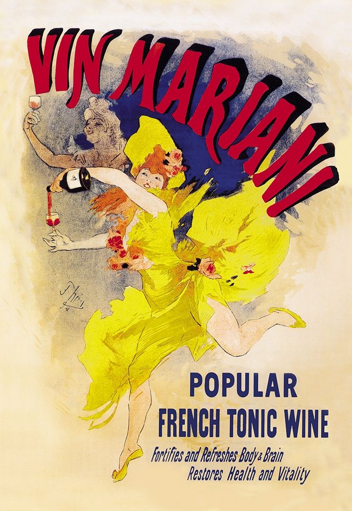 Vin Mariani, 1894 art print by Jules Cheret for $57.95 CAD