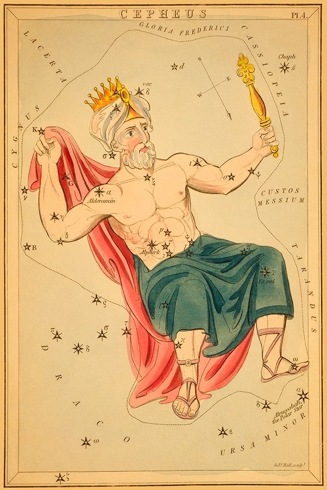 Cepheus, 1825 art print by Jehoshaphat Aspin for $57.95 CAD
