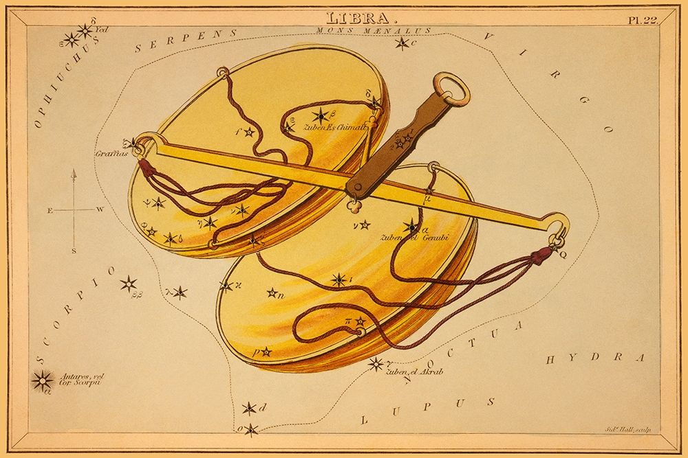 Libra, 1825 art print by Jehoshaphat Aspin for $57.95 CAD
