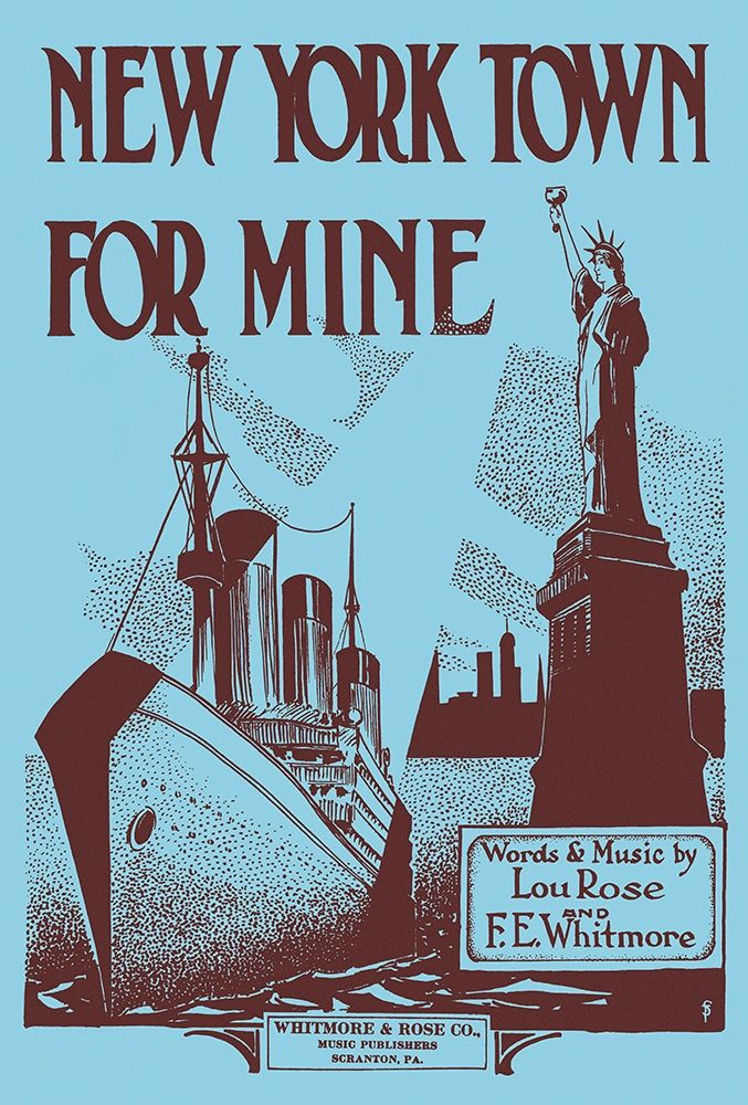 New York Town For Mine art print by S.T. for $57.95 CAD