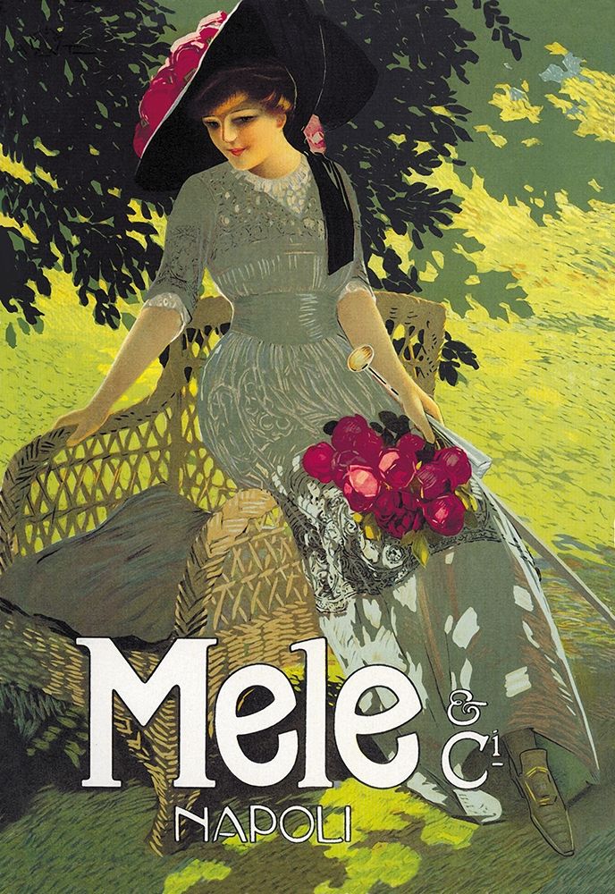 Lady in Green, 1914 art print by Aleardo Terzi for $57.95 CAD