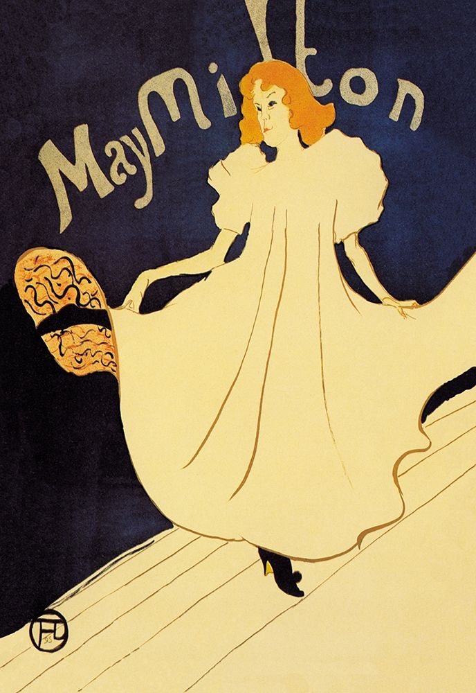 May Milton on Stage art print by Henri Toulouse-Lautrec for $57.95 CAD