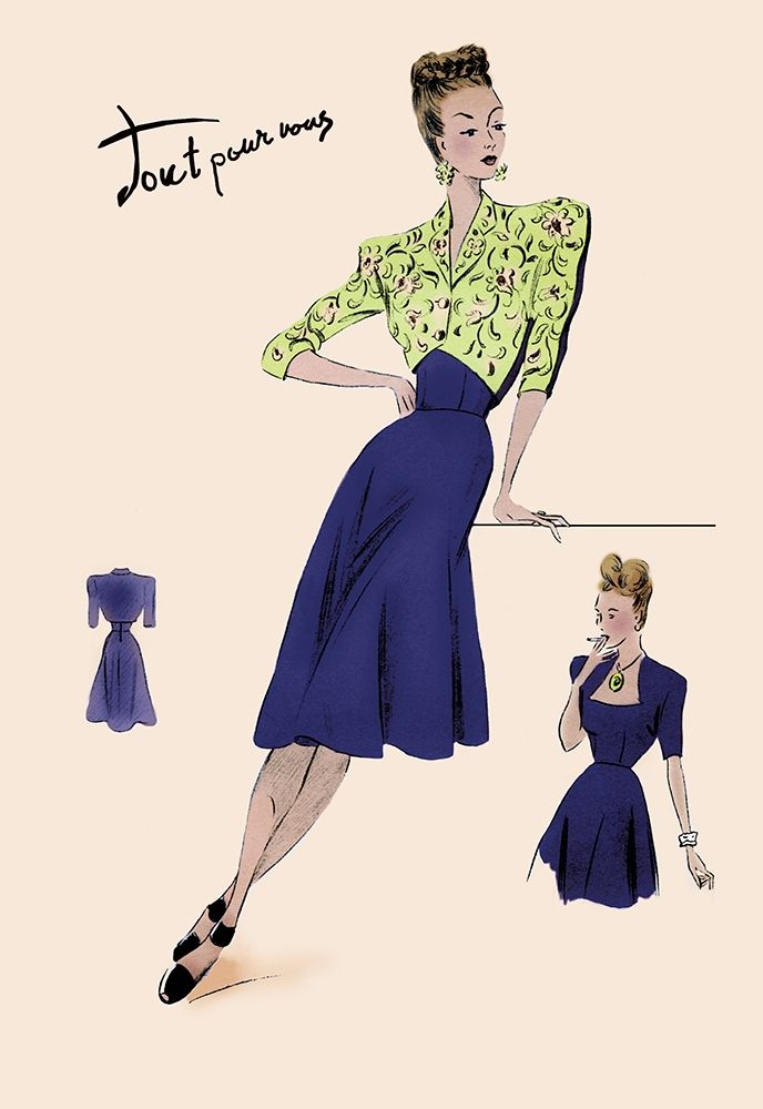Style for Every Day, 1947 art print by Unknown for $57.95 CAD