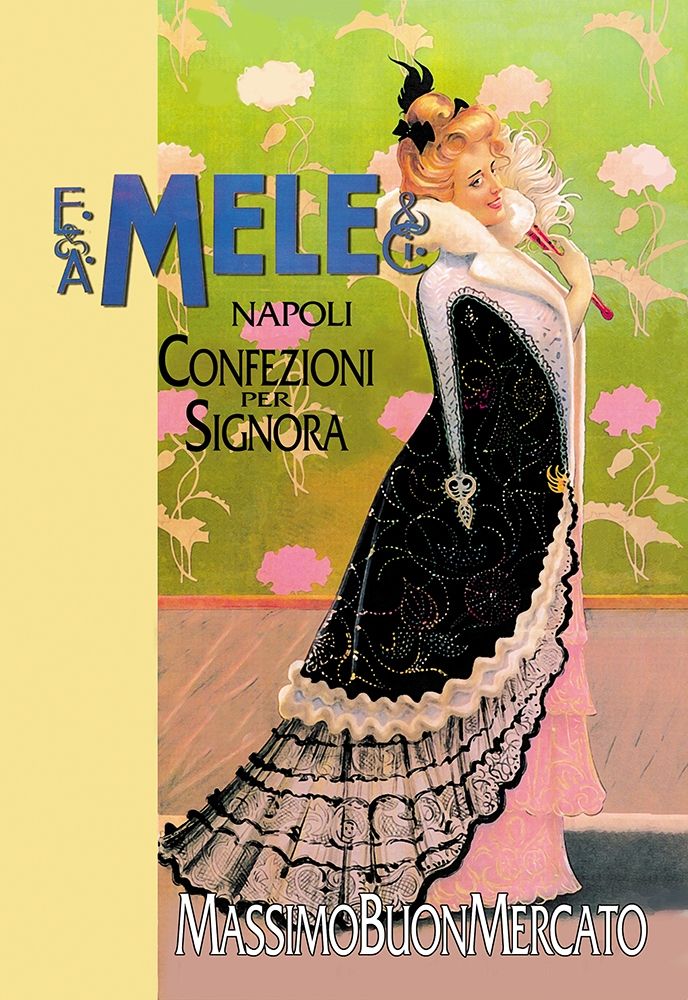 Confezioni per Signora, 1898 art print by Aleardo Villa for $57.95 CAD