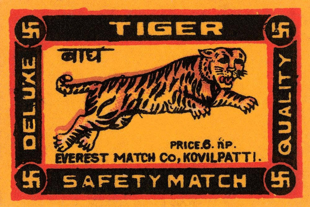 Tiger Safety Match art print by Phillumenart for $57.95 CAD