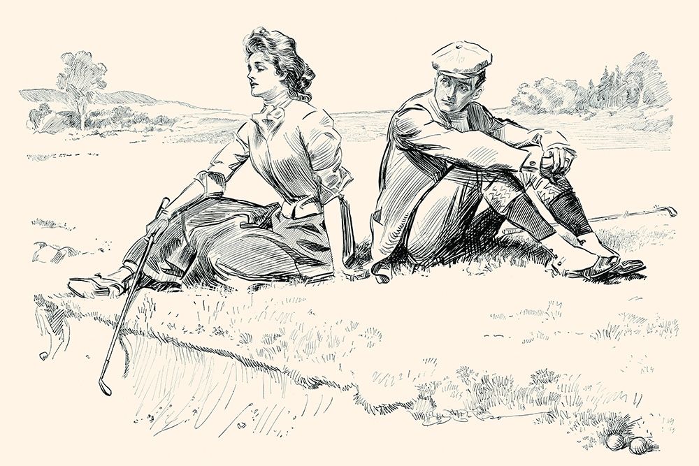 A Little Incident art print by Charles Dana Gibson for $57.95 CAD