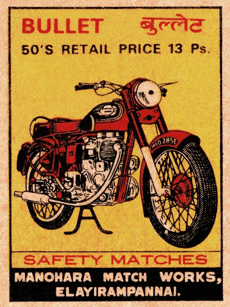 Bullet Safety Matches art print by Phillumenart for $57.95 CAD