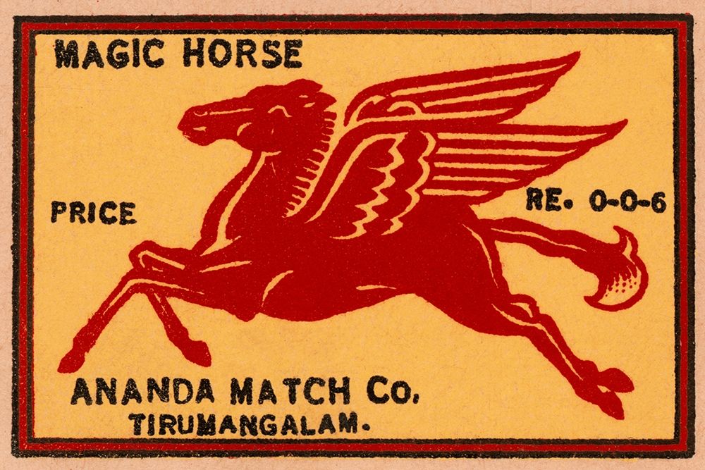 Magic Horse Matches art print by Phillumenart for $57.95 CAD