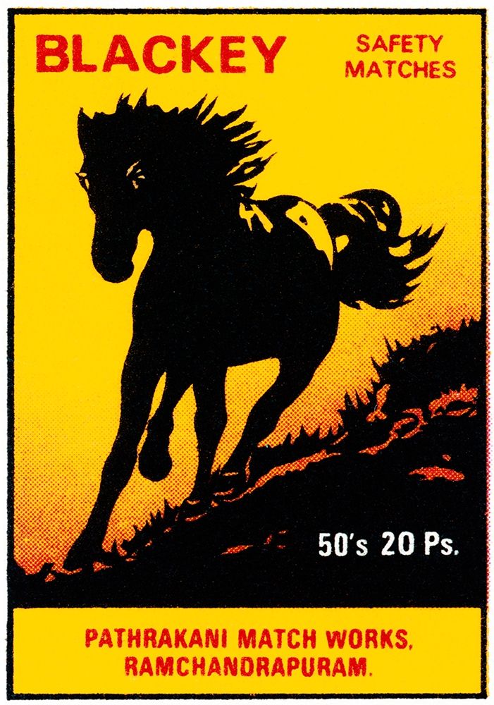 Blackey Safety Matches art print by Phillumenart for $57.95 CAD