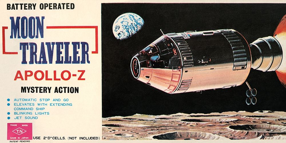 Moon Traveler Apollo-Z art print by Retrorocket for $57.95 CAD