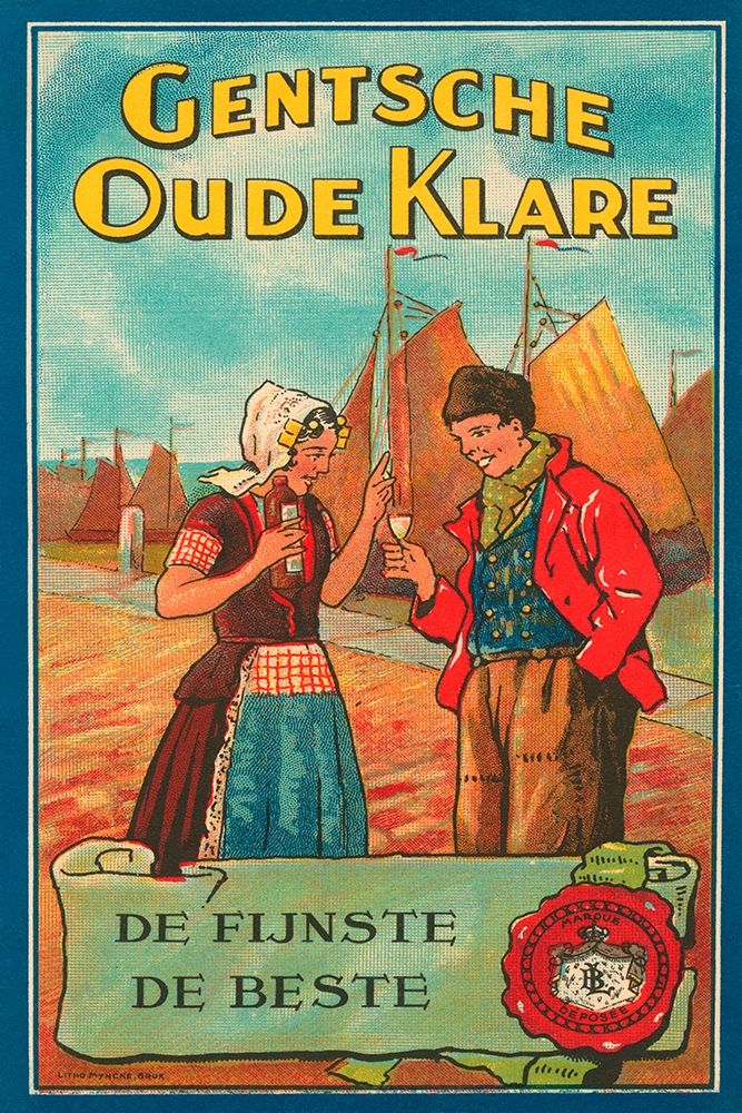 Gentsche Oude Klare art print by Retrolabel for $57.95 CAD