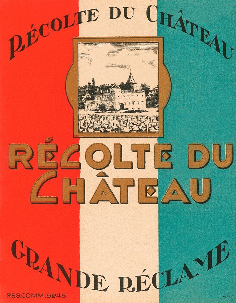 Recolte du Chateau art print by Retrolabel for $57.95 CAD