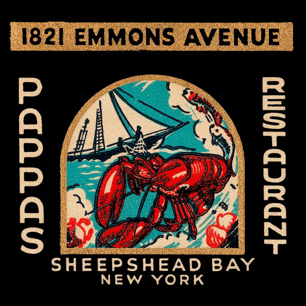 Pappas Restaurant art print by Retrolabel for $57.95 CAD
