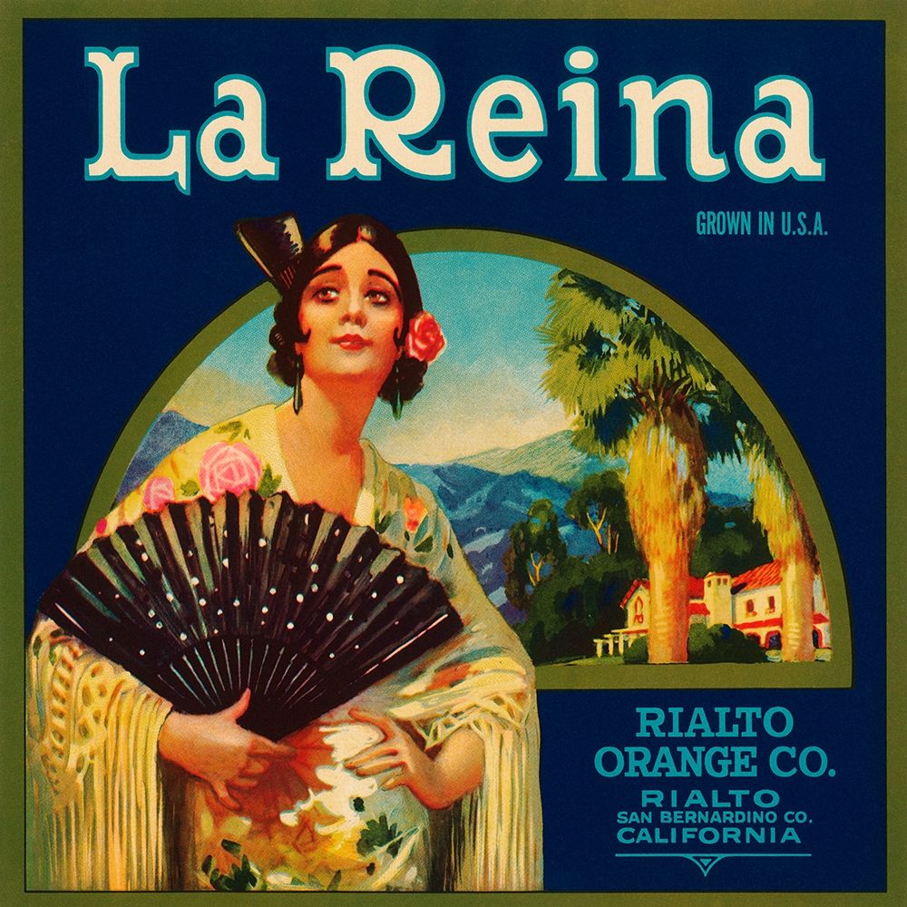 La Reina art print by Retrolabel for $57.95 CAD