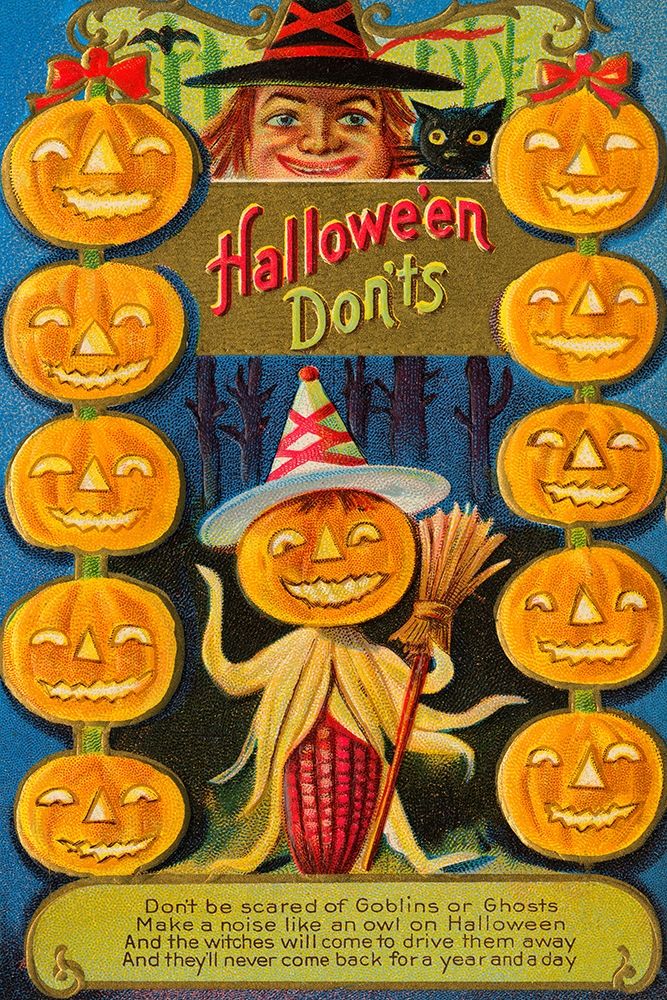 Halloween Donts art print by Halloween for $57.95 CAD