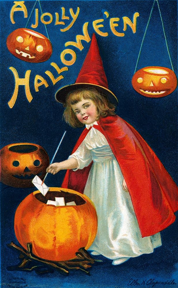 A Jolly Halloween art print by Halloween for $57.95 CAD