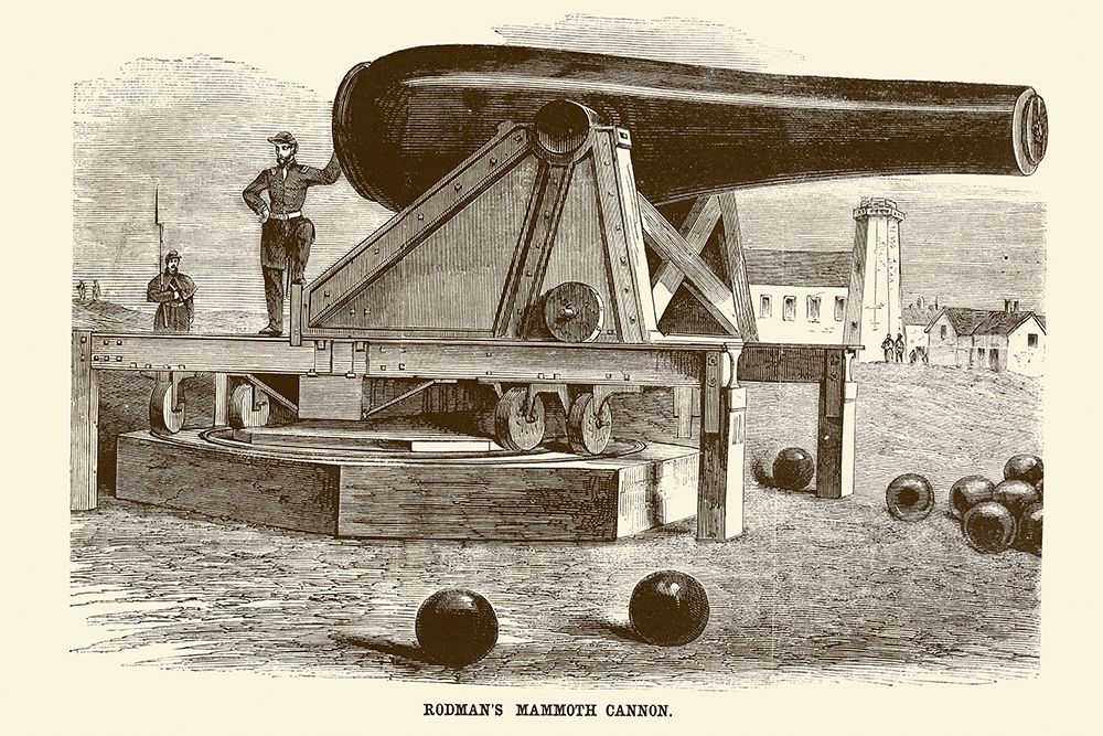 Rodmans Mammoth Cannon art print by Inventions for $57.95 CAD