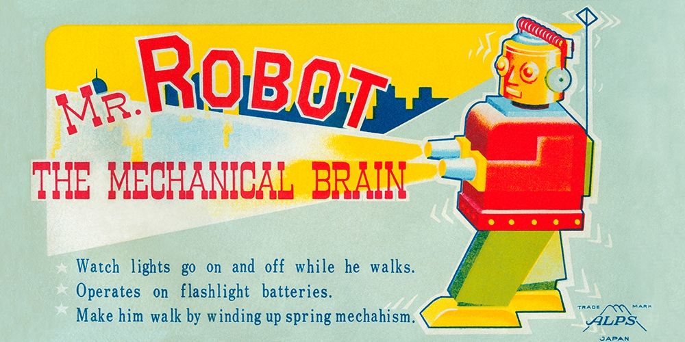 Mr. Robot: The Mechanical Brain art print by Retrobot for $57.95 CAD