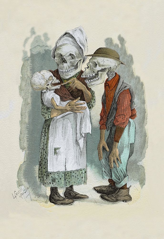 Death in the Family art print by Frusius for $57.95 CAD