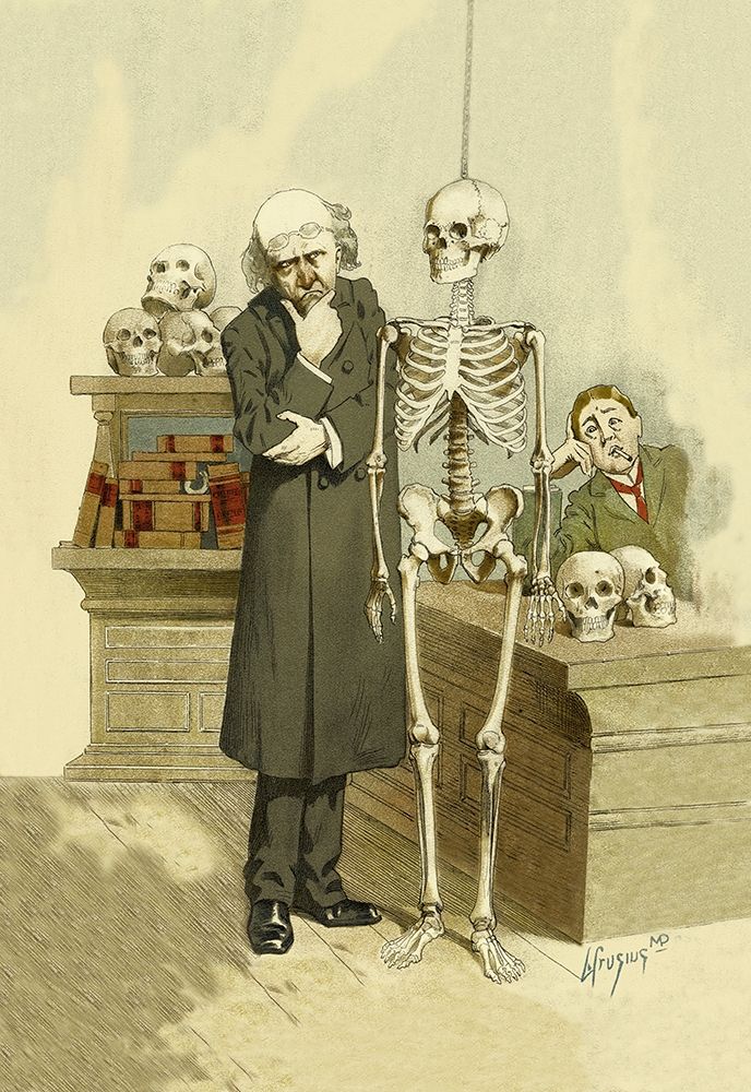 Death Under Inspection art print by Frusius for $57.95 CAD