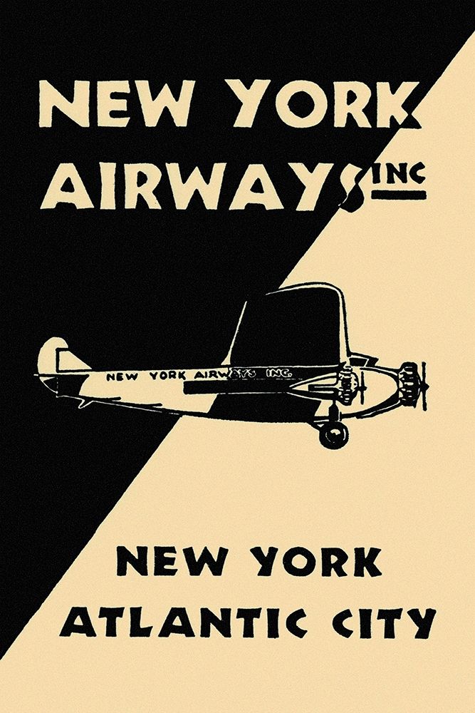 New York Airways Inc art print by Retrotravel for $57.95 CAD