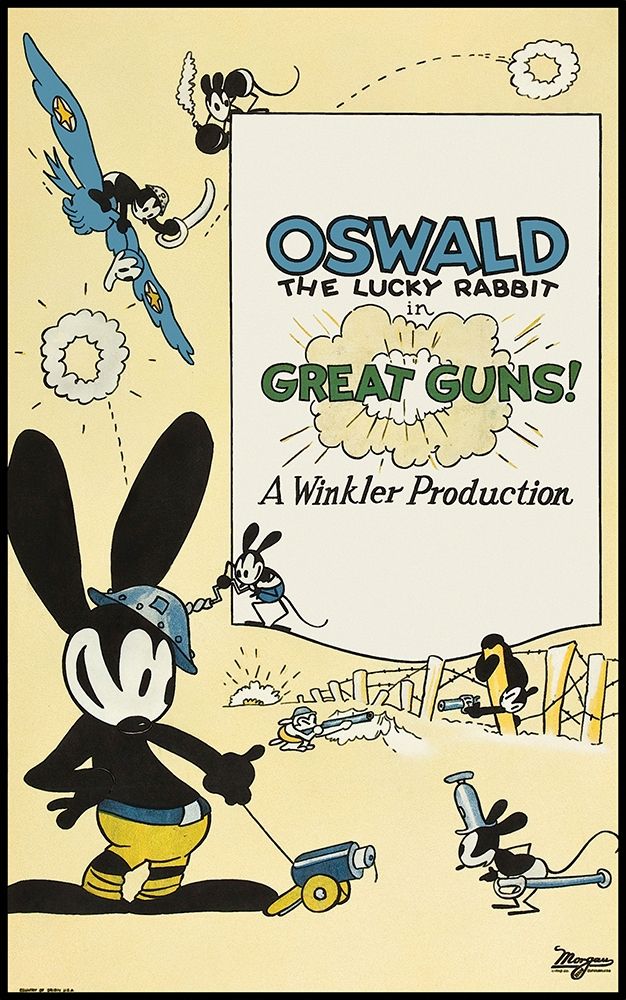 Oswald the lucky rabbit art print by Unknown 20th Century American Illustrator for $57.95 CAD