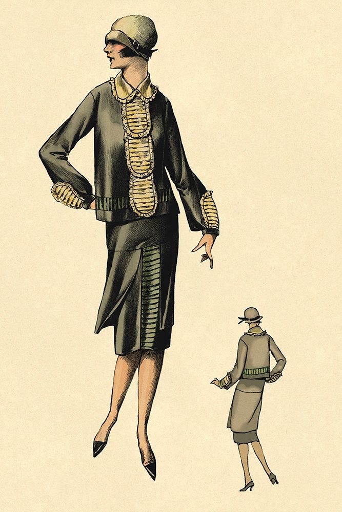 Charming art print by Vintage Fashion for $57.95 CAD