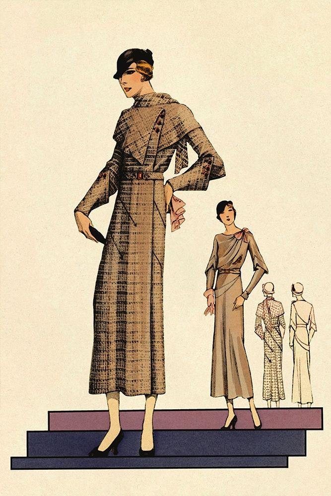 Modeles Originaur: A Business Look art print by Vintage Fashion for $57.95 CAD