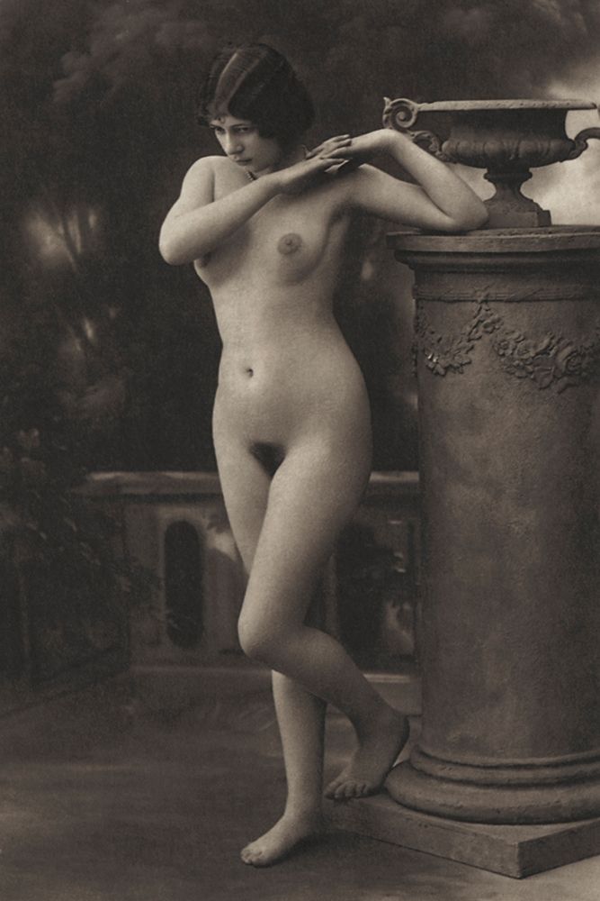 Figure, Column, Vase art print by Vintage Nudes for $57.95 CAD