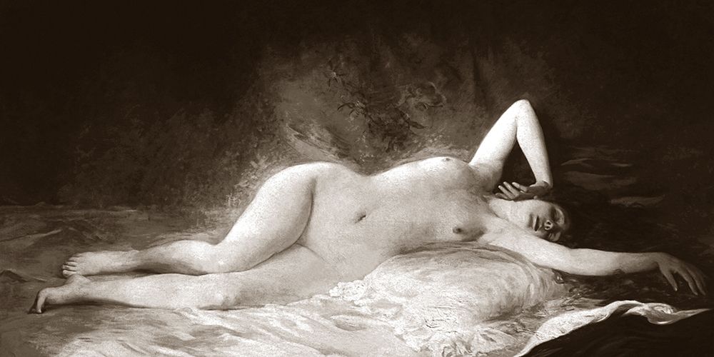 The Nap art print by Vintage Nudes for $57.95 CAD