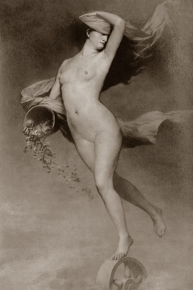 Goddess Nude art print by Vintage Nudes for $57.95 CAD
