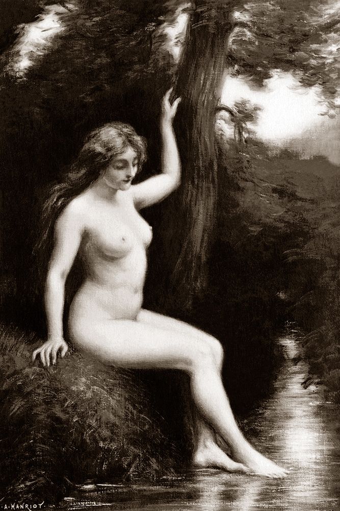 The Stream art print by Vintage Nudes for $57.95 CAD