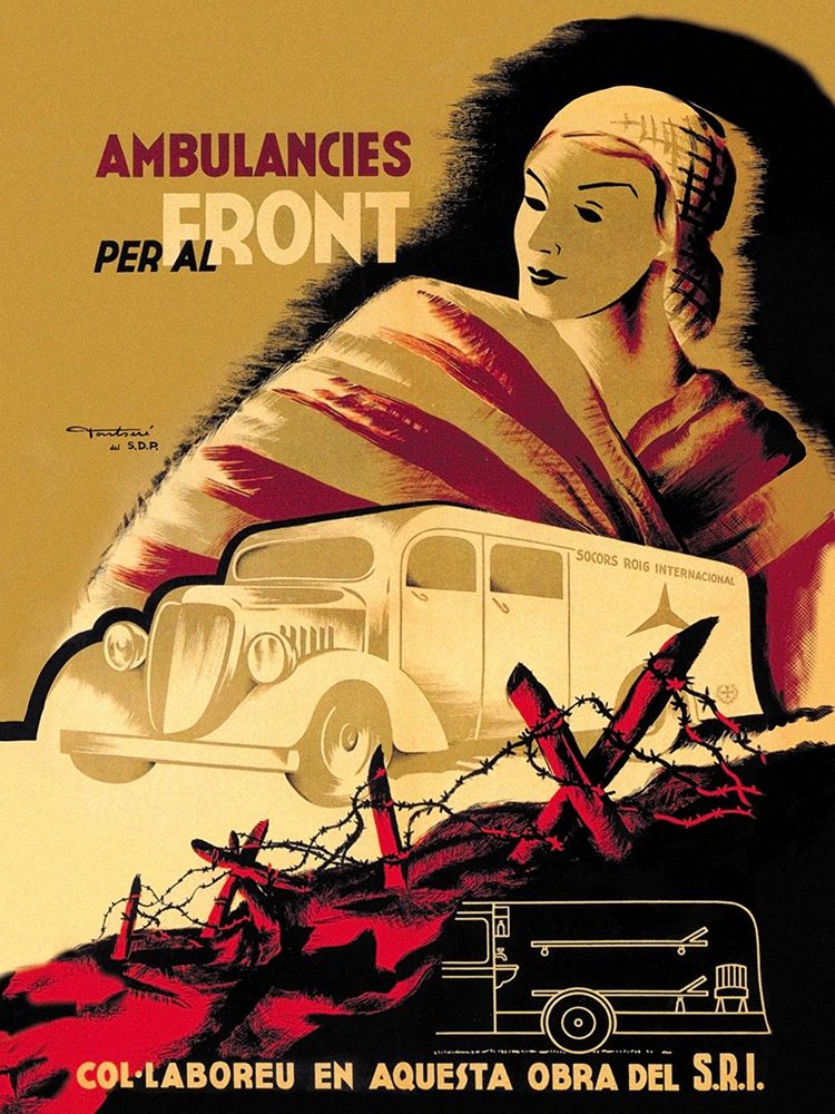 Ambulancies per al Front art print by Fontsere for $57.95 CAD